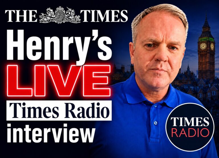Henry's Live Times Radio Interview